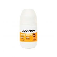 Babaria - Deodorant Roll-on Doble Efecto - Seidige Haut