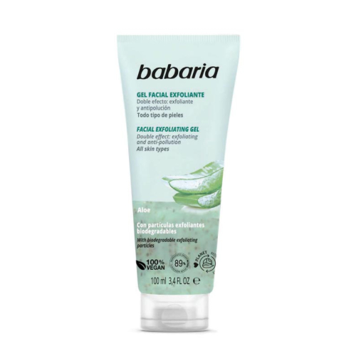 Babaria - Peeling-Gesichtsgel - Aloe