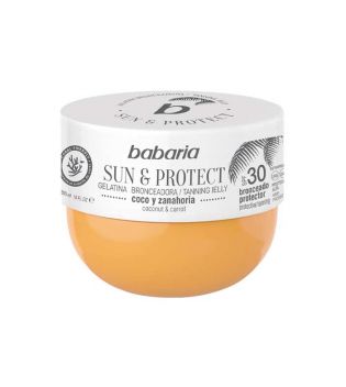 Babaria - Bräunungsgelatine Sun & Protect SPF30 - Kokos und Karotte