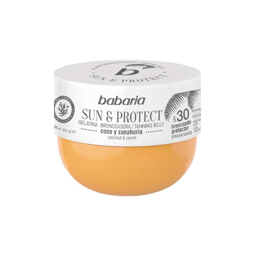 Babaria - Bräunungsgelatine Sun & Protect SPF30 - Kokos und Karotte