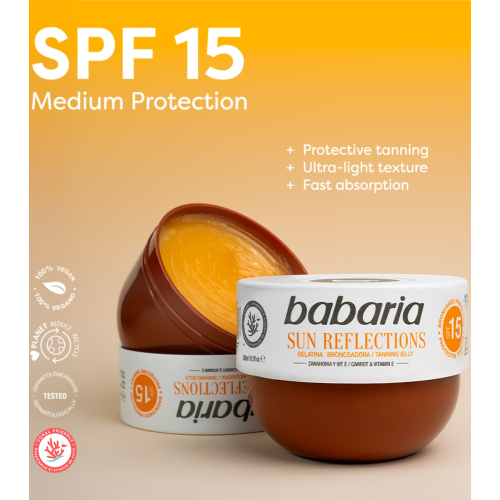 Babaria - Selbstbräunungsgel Sun Reflections SPF15