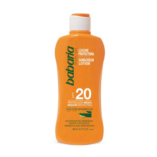 Babaria - Aloe Vera Sonnenschutzmilch - SPF20
