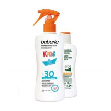 Babaria - Sonnenschutzspray für Kinder SPF30 + After Sun