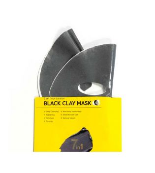 Barulab - Tonerde-Gesichtsmaske 7 in 1 Total Solution - Black Clay