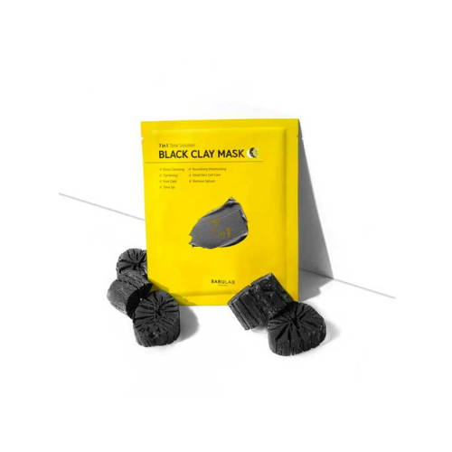 Barulab - Tonerde-Gesichtsmaske 7 in 1 Total Solution - Black Clay