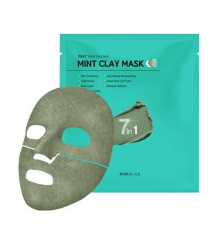 Barulab - Tonerde-Gesichtsmaske 7 in 1 Total Solution - Mint Clay