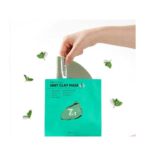 Barulab - Tonerde-Gesichtsmaske 7 in 1 Total Solution - Mint Clay