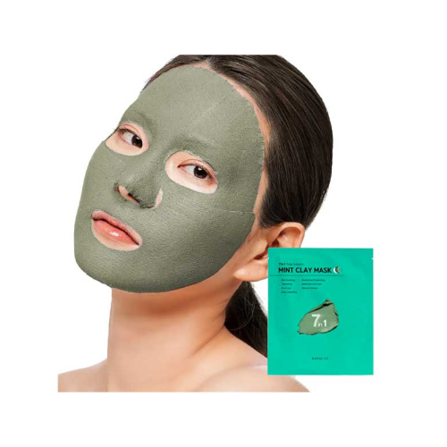 Barulab - Tonerde-Gesichtsmaske 7 in 1 Total Solution - Mint Clay