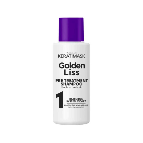 Be natural - Formaldehydfreies Glättungsset Keratimask Golden Liss - Blondes und gebleichtes Haar