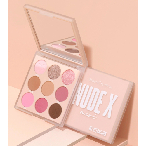 Beauty Creations - Mini-Lidschattenpalette Nude x 9 Colors - My Attraction