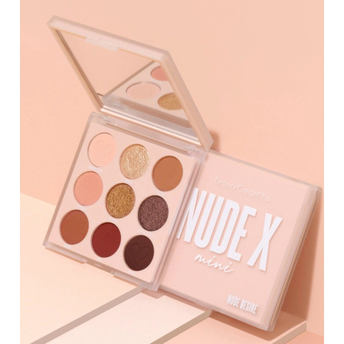 Beauty Creations - Mini-Lidschattenpalette Nude x 9 Colors - Nude Desire
