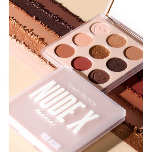 Beauty Creations - Mini-Lidschattenpalette Nude x 9 Colors - Nude Desire