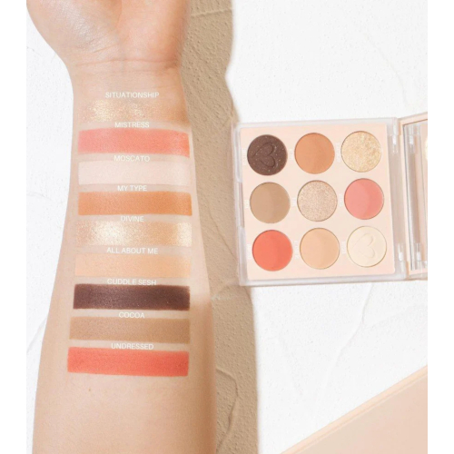 Beauty Creations - Mini-Lidschattenpalette Nude x 9 Colors - Unseen