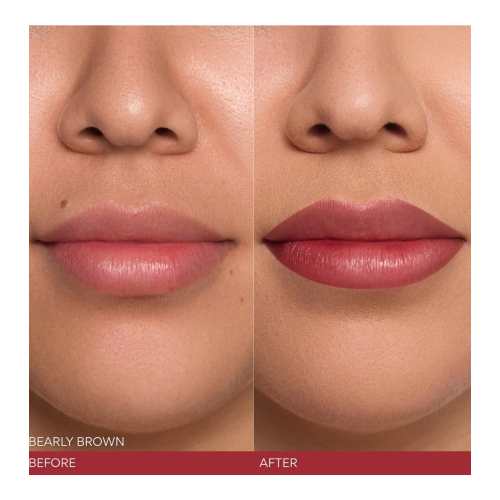Beauty Creations - Lip Tint Kiss Me Liquid Gel - Bearly Brown