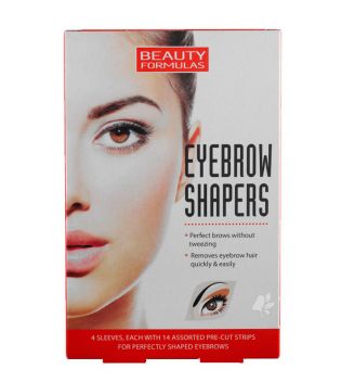 Beauty Formulas - Wax strips for eyebrows
