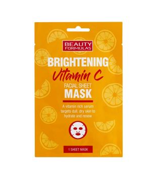 Beauty Formulas - *Brightening Vitamin C* - Aufhellende Feuchtigkeitsmaske
