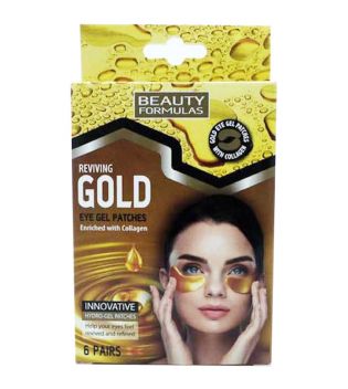 Beauty Formulas - Augengel-Patches - Gold
