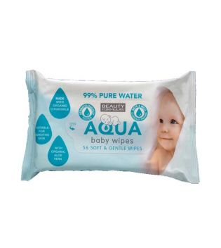 Beauty Formulas - Babytücher Aqua Baby - 56 Einheiten