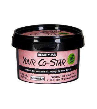 Beauty Jar – Feuchtigkeitsspendende Reinigungsspülung Your Co-Star – Lockiges, trockenes oder strapaziertes Haar