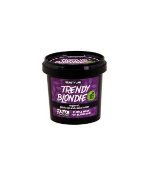 Beauty Jar – Violette Haarmaske für blondes Haar Trendy Blondie