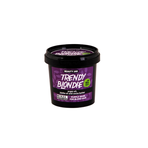 Beauty Jar – Violette Haarmaske für blondes Haar Trendy Blondie