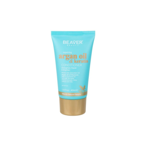Beaver - *Argan Oil & Keratin* - Reparierender Conditioner - Minigröße