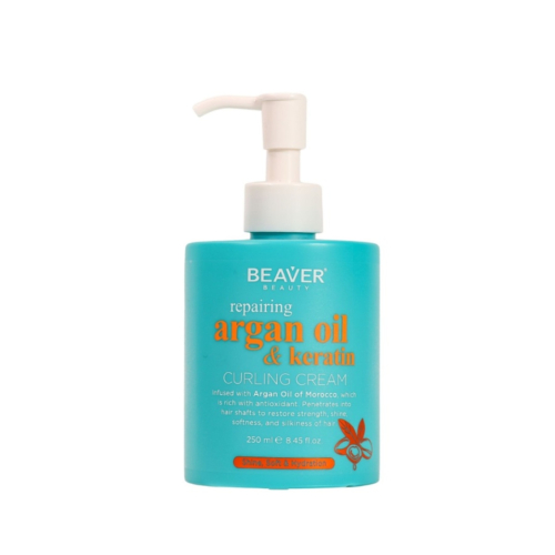 Beaver - *Argan Oil & Keratin* - Lockencreme - Lockiges Haar