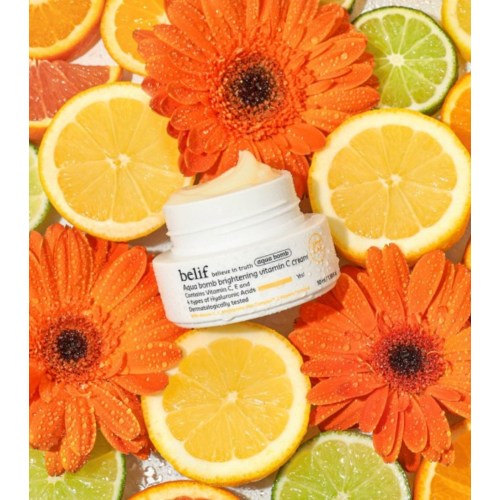belif - *Aqua bomb* – Aufhellende, feuchtigkeitsspendende Gelcreme mit Vitamin C