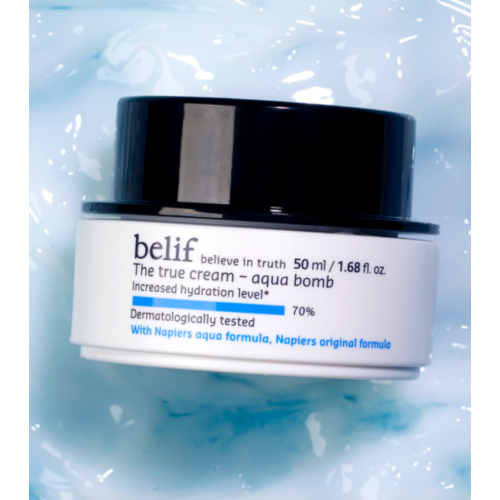 belif - *Aqua bomb* – Intensive Feuchtigkeitscreme mit Geltextur The True Cream