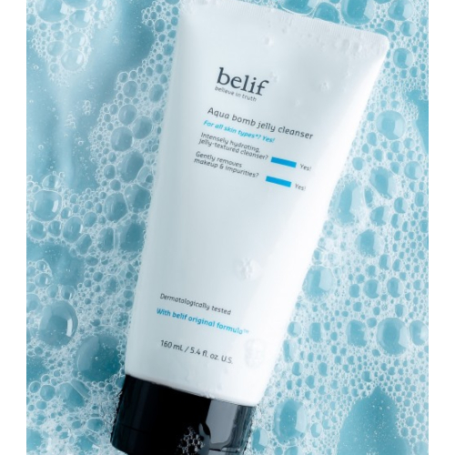 belif - *Aqua bomb* - Feuchtigkeitsspendendes Gesichtsreinigungsmittel Jelly Cleanser