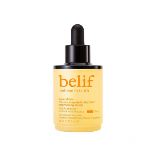 belif - *Super Drops* - Aufhellendes Serum mit Niacinamid und Vitamin C