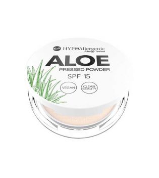 Bell - *Aloe* - Hypoallergenes Kompaktpulver SPF15 - 01: Cream