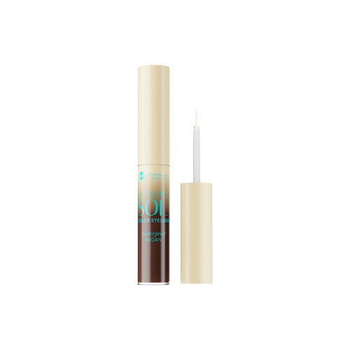 Bell HYPOAllergenic - *Aura del Sol* - Wasserfester flüssiger Eyeliner - 01: Dark Brown