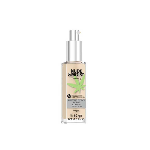 Bell - Hypoallergenes Make-up Base Nude & Moist - 04: Natural Tan