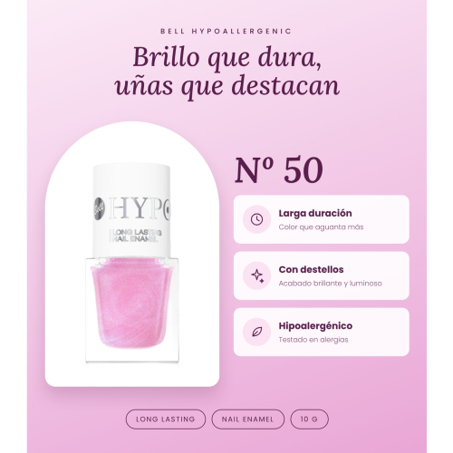 Bell HYPOAllergenic - Nagellack Long Lasting - 50