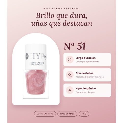 Bell HYPOAllergenic - Nagellack Long Lasting - 51
