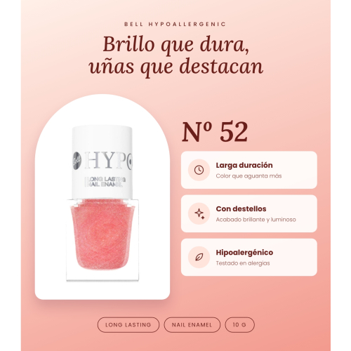 Bell HYPOAllergenic - Nagellack Long Lasting - 52