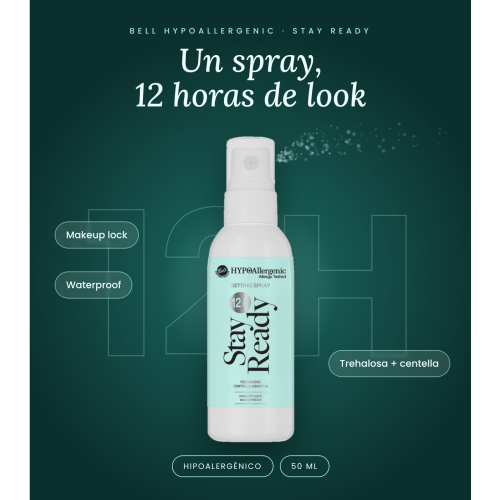 Bell HYPOAllergenic - Make-up Fixierspray Stay Ready 12h