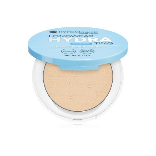 Bell – Kompaktpuder mit Hyaluronsäure Longwear Hydrating - 01: Nude