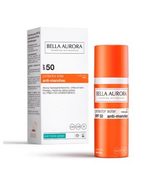 Bella Aurora - Anti-Unreinheiten-Sonnenschutz SPF50 + - Mischhaut-fettige Haut