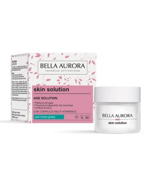 Bella Aurora - *Skin Solution* - Gesichtscreme Age Solution für fettige Mischhaut