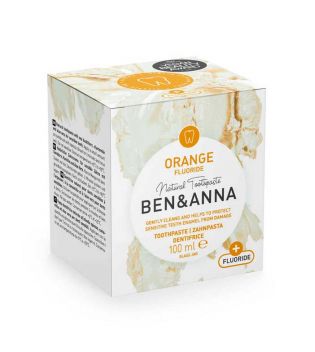 Ben & Anna - Natürliche Creme Zahnpasta mit Fluorid - Orange