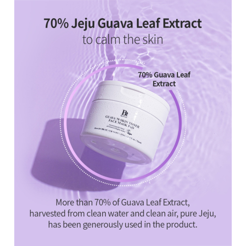 Benton – Feuchtigkeitsspendendes und beruhigendes Gesichtswasser im pads-Format