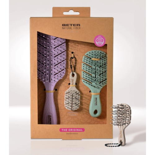 Beter - *Natural Fiber* - 3-Bürsten-Set The Original