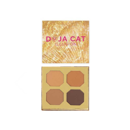 BH Cosmetics – *Doja Cat* – Powder Contour Palette Illusion – Deep