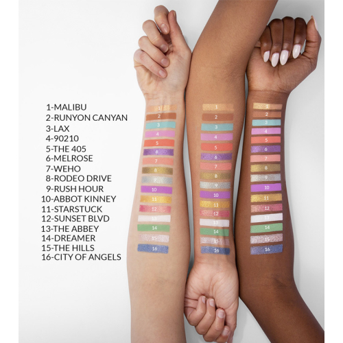 BH Cosmetics - *Travel Series* - Lidschattenpalette - Lost in Los Angeles