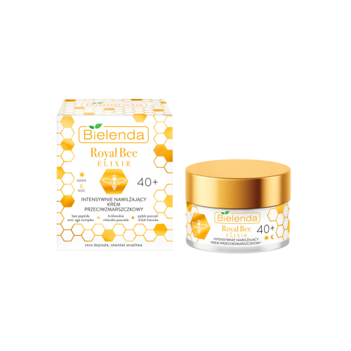 Bielenda - Royal Bee Elixir Intensive feuchtigkeitsspendende Anti-Falten-Creme für Tag und Nacht