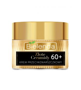 Bielenda - *Golden Ceramides*  – Tiefenregenerierende Anti-Falten-Gesichtscreme für Tag und Nacht – ab 60 Jahren