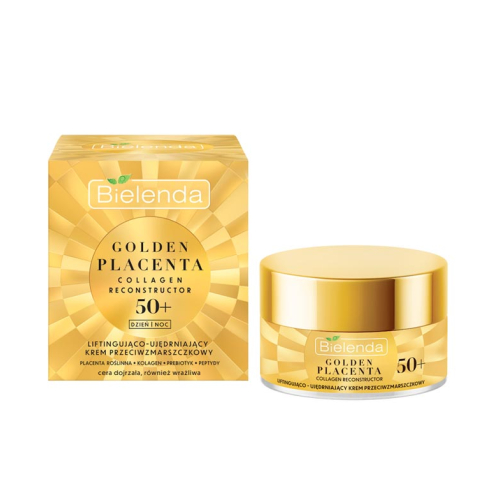 Bielenda - *Golden Placenta* - Straffende und straffende Anti-Falten-Creme 50+