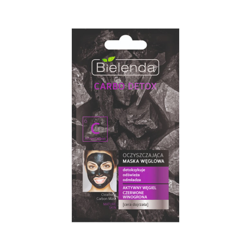 Bielenda - Carbo Detox Maske - Reife Haut
